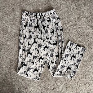 Pink Lily holiday Christmas pajama pants